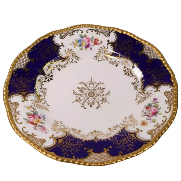 Coalport Batwing Plates 12 for Thomas Goode London 20 cm Circa 1920 - Image 4