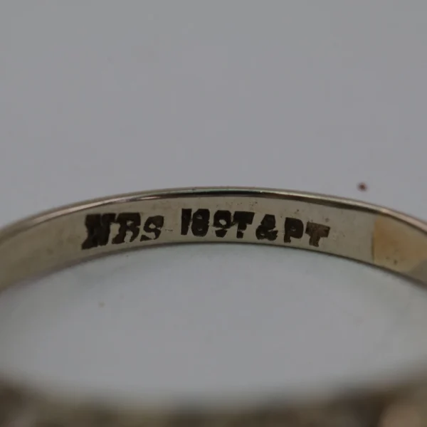 Antique Diamond Ring Five Stone 18ct Gold Platinum Half Eternity 2.25ct c1900 - Image 7