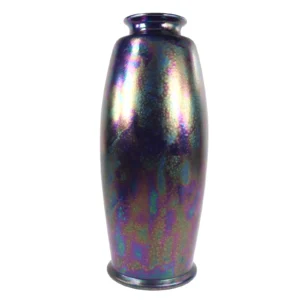 Ruskin Pottery Kingfisher Lustre Vase h38cm Circa 1924
