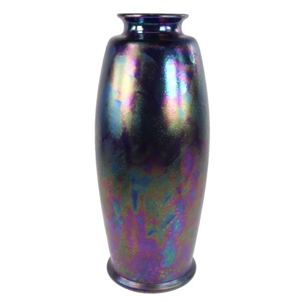 Ruskin Pottery Kingfisher Lustre Vase h38cm Circa 1924